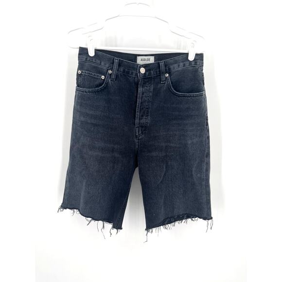 Agolde 90s Pinch Waist Short in Nix - Picture 2 of 5